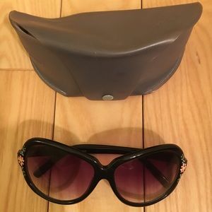 Jackie O type Sunglasses with Miu Miu Case